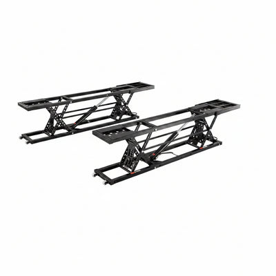 Car Lift, 7,000 Lbs. Capacity Portable Car Lift, 26.8 In. Max. Height, Carbon Steel Truck Lift with 120-Volt Power Unit