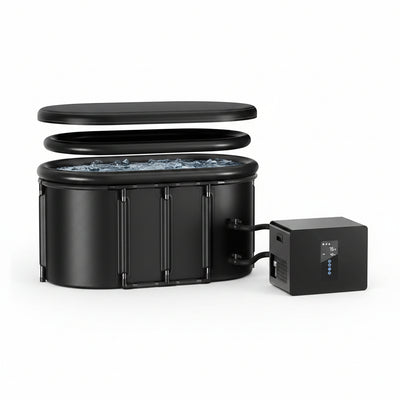 1/3HP Ice Bath Chiller & 148Gal Cold Plunge Tub Bundle