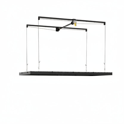 Overhead Garage Storage Rack 4X8, 500 Lb Heavy-Duty Capacity